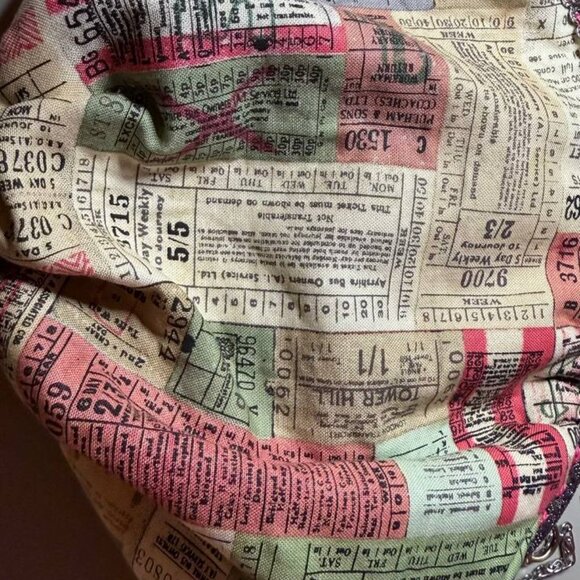 Whimsical Bubble Purse – Bronze Clasp & Silver Chain – Statement Bag - Picture 11 of 13